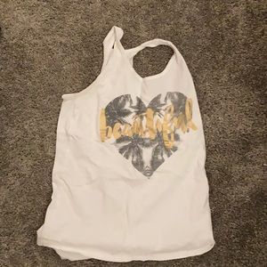 White tanktop